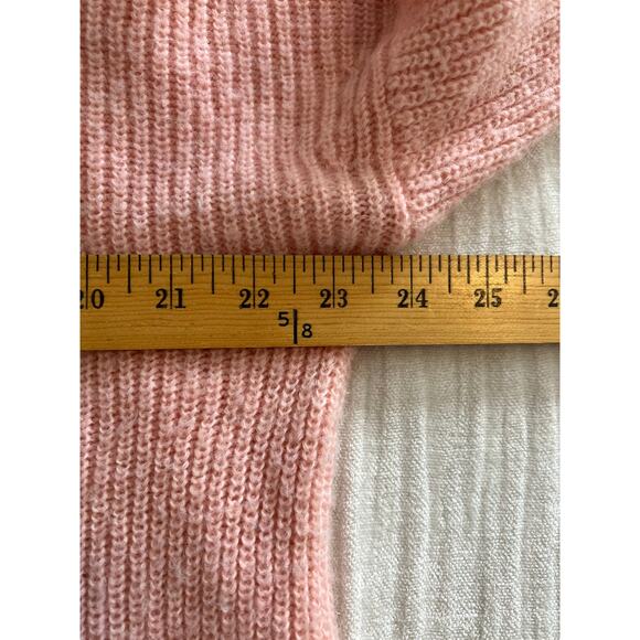 & Other Stories Stockholm Atelier Pink Alpaca Wool Blend Turtleneck Sweater - M - Picture 6 of 6